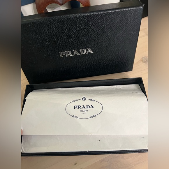Prada Saffiano Leather Continental Wallet - Picture 4 of 15